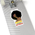 Queens are Born in October Kiss-Cut Stickers